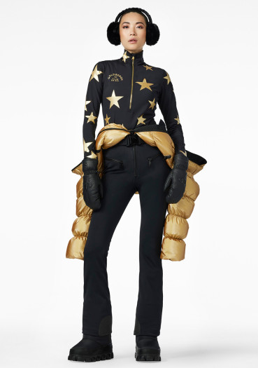 detail Goldbergh Galactique Ski Pully Black/Gold
