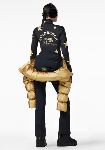 detail Goldbergh Galactique Ski Pully Black/Gold