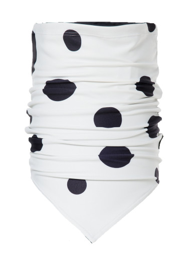 detail Goldbergh Babette Neckwarmer Dot Cream