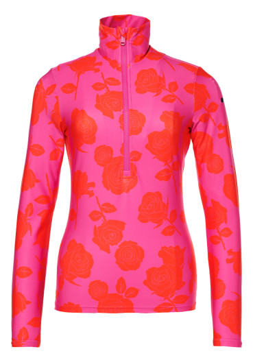 detail Goldbergh Rosy Ski Pully Romantic Rose Orange