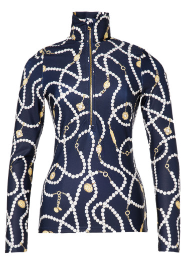 detail Goldbergh Vivienne Ski Pully French Blue
