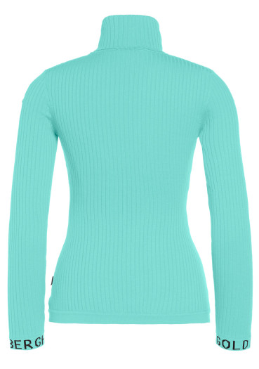 detail Dámsky sveter Goldbergh Mira Long Sleeve Knit Sweater Ice Green