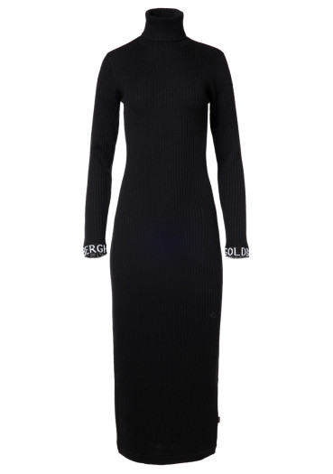 detail Goldbergh Mireille Long Sleeve Knit Dress Black