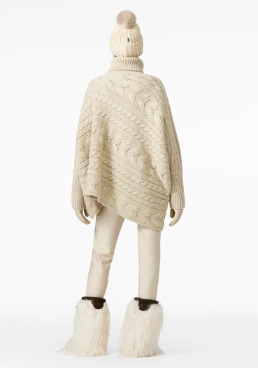 detail Goldbergh Twist Oversize Knit Sweater Champagne