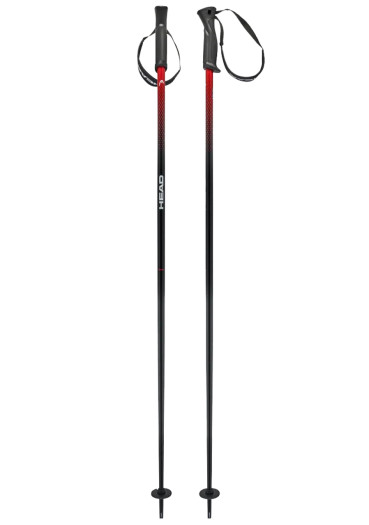 detail Lyžiarske palice Head Frontside black/red