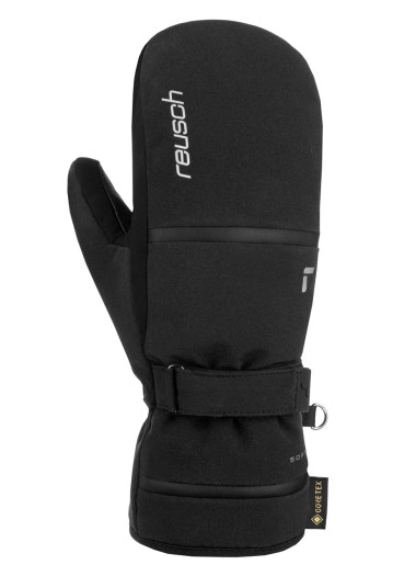 detail Dámské rukavice Reusch Alison GORE-TEX Mitten 7702 Black/Silver