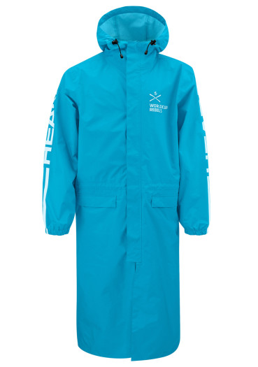 detail Head Race Rain Coat JR Blue