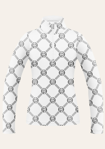 detail Detský rolák Poivre Blanc W24-1940-Jrgl Base Layer Shirt Monogram White