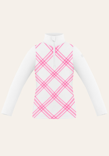 detail Detský rolák Poivre Blanc W24-1940-Bbgl Base Layer Shirt Cross Orchid Pink
