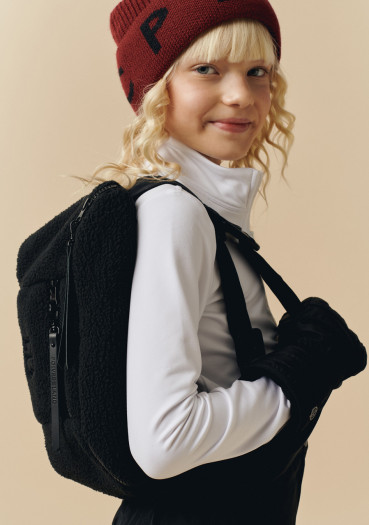 detail Dámska ľadvinka Poivre Blanc W24-9091-Wo Neoprene Large Banana Natural Black