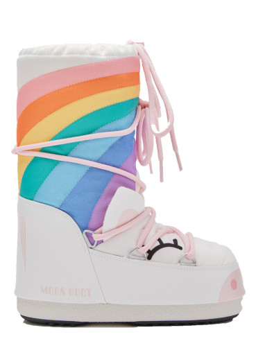 detail Detské topánky Moon Boot Icon Inicorn-JR-AV20 White/Multicolor
