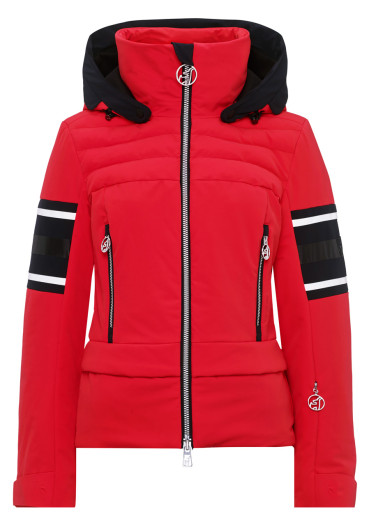 detail Dámská bunda Toni Sailer Hanna W Ski Jacket Pink Red