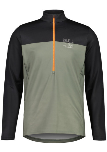 detail Maloja Mikina PredeluM. frosty green multi