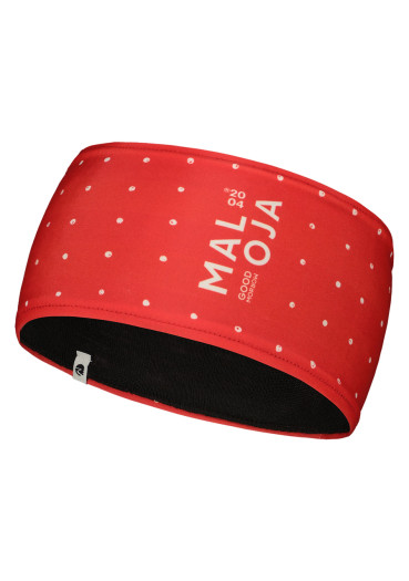 detail Maloja Čelenka JainzenbergM. bright cranberry bubbledots