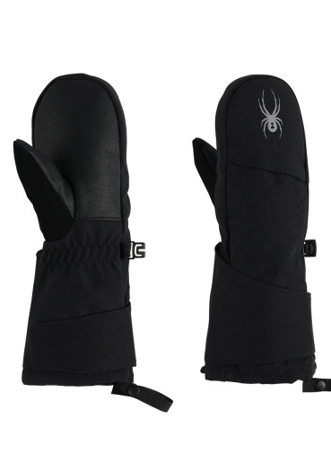 detail Spyder Boy Toddler Cubby Ski Mittens-Gloves-Black