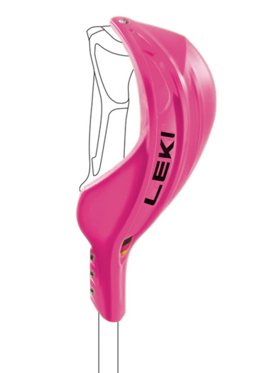 detail Leki Gate Guard Closed Worldcup neonpink