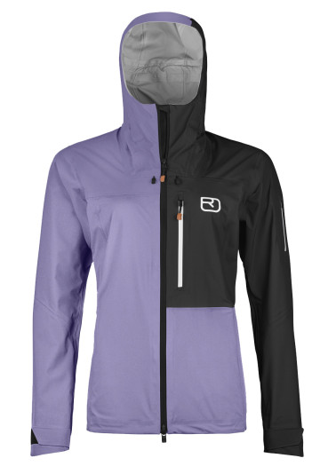 detail Dámská bunda Ortovox 3L Ortler Jacket W Lush Lavender