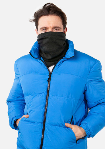 detail Barts Merino Col Black
