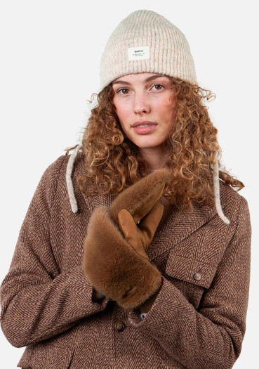 detail Dámske rukavice Barts Fur Mitts 1617-2402-09 Brown