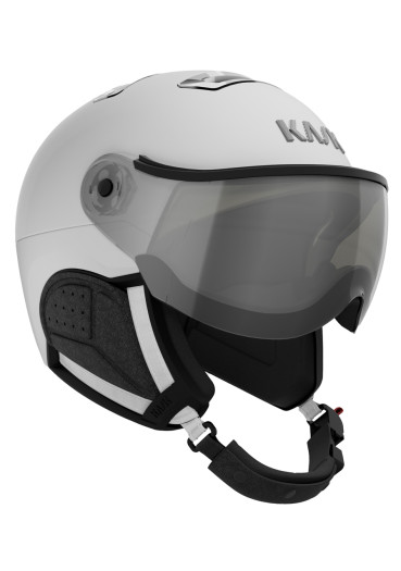 detail Lyžiarska prilba Kask SHE00060-Photomr-286 White/Silver Chrome Visor