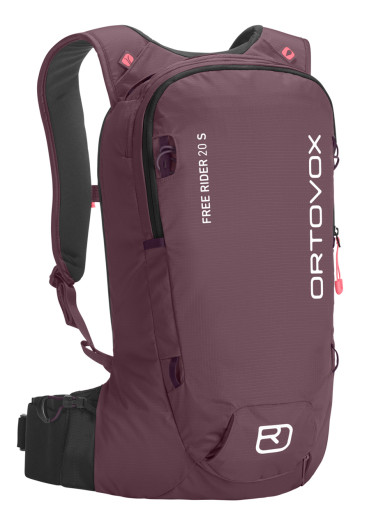 detail Batoh Ortovox Free Rider 20 S Mountain Rose 20 Liter