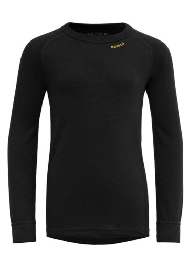 detail Dětské tričko Devold Duo Active Merino Shirt Junior Black