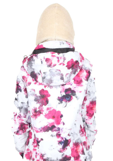 detail Detská kukla Jail Jam Teddy Hood 043 Offwhite Black White Beige – teplá a mäkká ochrana pre malých dobrodruhov