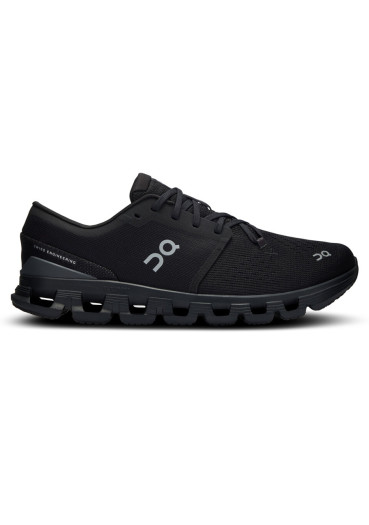 detail On Running Cloud X 4, M Black/Eclipse