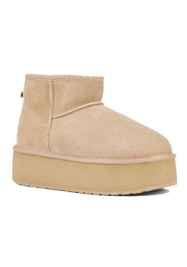 detail Dámske snehule EMU Australia Stinger Micro Flatform – Sand