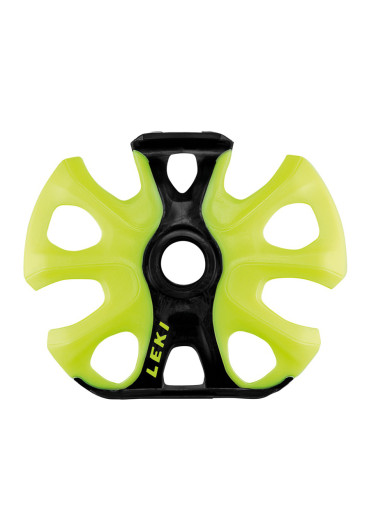 detail Leki Big Mountain Binding Basket 2K 95mm, black-neonyellow