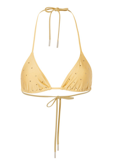 detail Horný diel plaviek Goldbergh Bronzer Bikini Top Gold