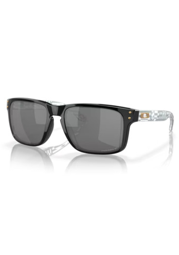 detail Oakley 9102-Y755 Holbrook Black Introspect w/ PrizmBlackP
