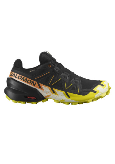 detail Pánska obuv Salomon SPEEDCROSS 6 GTX – Black / Sulphur Spring / Biking Red