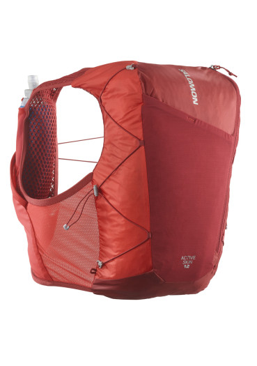 detail Salomon Active Skin 12 Set Red Dahlia/High Risk