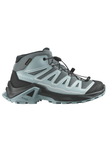 detail Salomon X Ultra Mid Gtx J Turbul/Black/Tour
