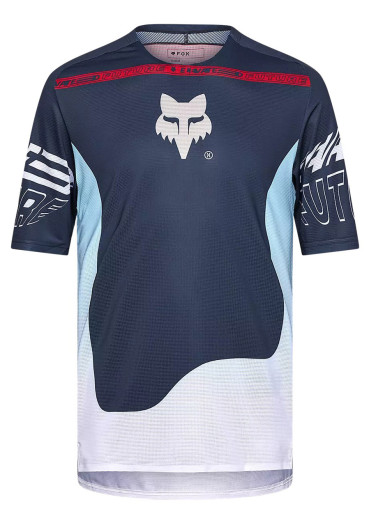 detail Fox Flexair Ss Jersey Elevated Midnight