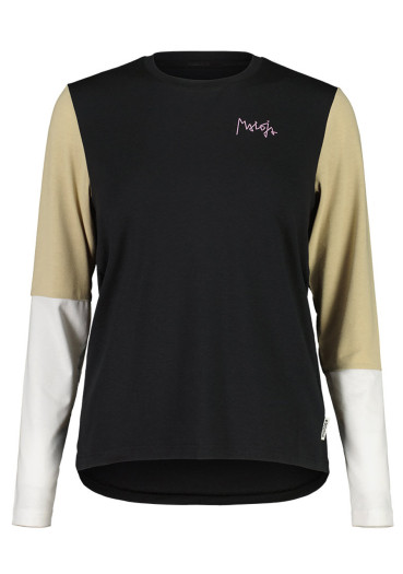 detail Maloja Triko TurnerkampM. deep black
