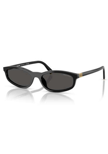detail Miu Miu 0MU A06S 16K08Z54 Black-Dark Grey