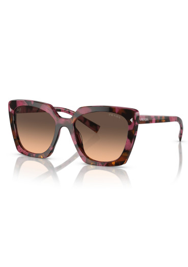 detail Slnečné okuliare Prada 0PR 23ZS 18N50C54 – Begonia Cognac Tortoise / Brown Gradient Grey