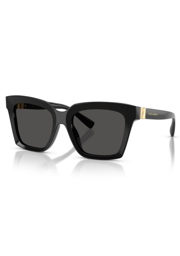 detail Dolce & Gabbana DG4498 501/8755 Black-Dark Grey