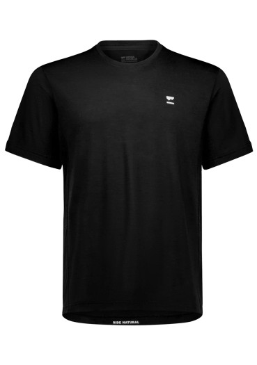 detail Pánsky cyklistický dres Mons Royale Tarn Merino T-Shirt M Black