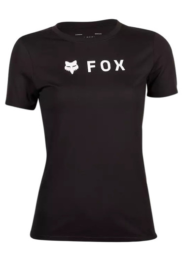 detail Fox W Absolute Ss Tech Tee Black
