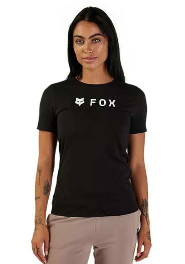 detail Dámske tričko Fox W Absolute Ss Tech Tee Black