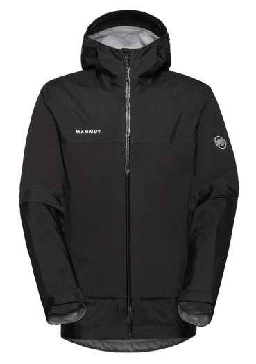 detail Mammut Ducan Light HS M Hood. Jkt Black
