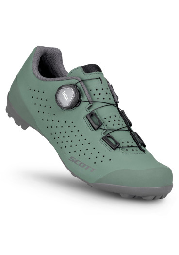 detail Cyklistické topánky Scott Shoe W’s Gravel Pro – zelená/šedá