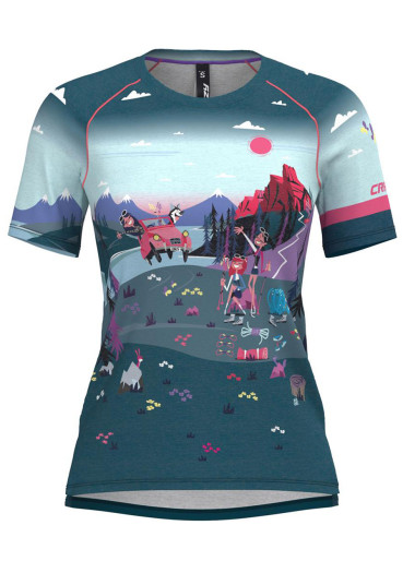 detail Crazy T-Shirt Wonder Magic Woman I Love Mountain