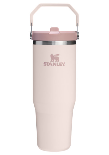 detail Termo tumbler so slamkou Stanley Quencher H2.O FlowState™ Tumbler 890 ml – Rose Quartz