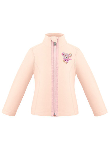 detail Poivre Blanc Ruby-Bbgl Micro Fleece Jkt Baby Pink