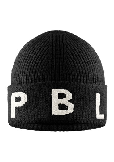 detail Poivre Blanc Bini-Jrux Knit Beanie Black