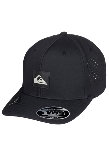 detail Pánska šiltovka Quiksilver Adapted Flexfit, AQYHA04559-KVJ0 – Čierna